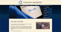 Desktop Screenshot of chermette.fr